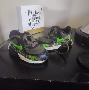 SOLD!! Toddler Nike Air Max camouflage sneakers
